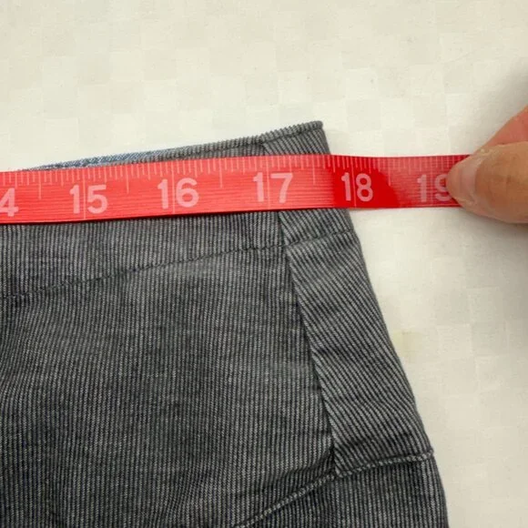 Toad&Co Mindy Button Front Skirt in Iron Throne Grey Corduroy - Picture 7 of 12